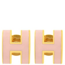 Orecchini Hermes Pop Ash H Orecchini Mini GP Rosa Tipo H Usati