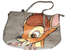 Borsa Disney Bambi Donna Segue A Mano Pelle Similpelle Cartoni Animati Anime