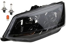Faro Sinistro Compatibile Con Skoda Fabia NJ Con TFL LED Combi + Lampadine