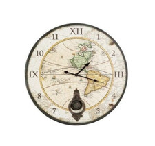 Orologio muro tondo pendolo