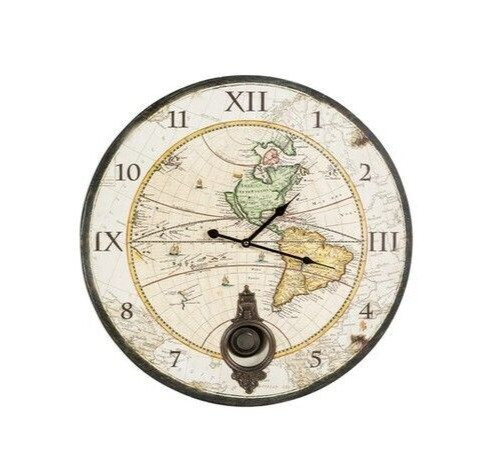 Orologio muro tondo pendolo