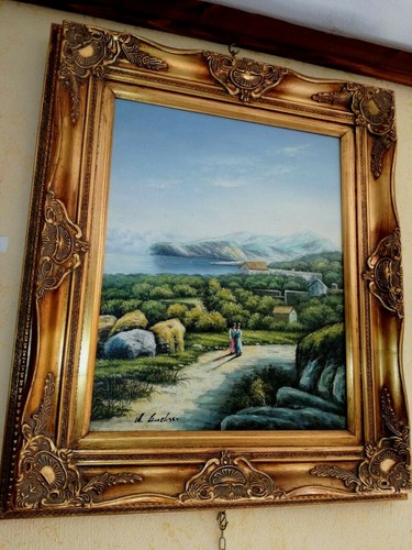 Dipinto olio - dipinto, su