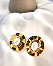 Orecchini Ovale Madreperla