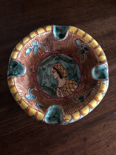 Posacenere ceramica gualdo - posacenere,