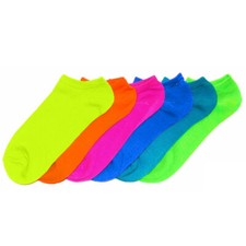 12 Calzini Bambini Fluo 22-36