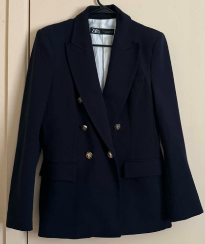 Blazer doppiopetto zara - blazer, blu