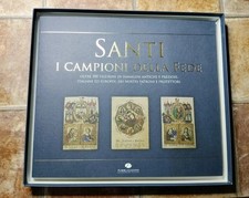 Album Dei Santi + Album Dei Santini  Completi Con Tutte Le Figurine Attaccate.