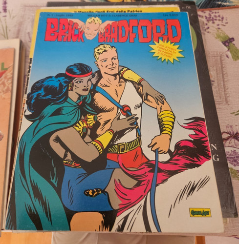 Brick bradford comic art - brick,