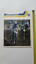 Husqvarna 500 CR + modelli Cross 1985 depliant moto originale brochure