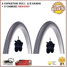2 Copertoni 26x1 3/8 Nero