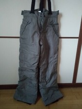 PANTALONI NEVE WED'ZE GRIGIO BAMBINO 12 ANNI ORIGINALE COME NUOVO