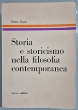 Storia e storicismo nella