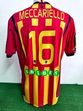 MAGLIA LECCE MECCARIELLO MATCH WORN INDOSSATA SHIRT CAMISETA 2018/2019 COA