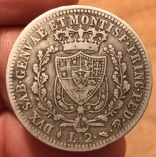 2 Lire 1826 Torino, Regno Di
