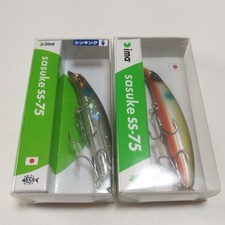 Ima Sasuke SS-75 Minnow affondante 0,25 once (7 g) 3,0 in Inakko trasparente 2 pezzi