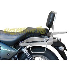 Telaietti cromati klick fix Moto Guzzi Nevada Classic Aquila Nera 750 per schien