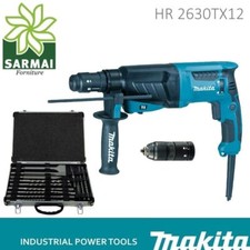 Makita HR2630TX12 TRAPANO TASSELLATORE 800W KIT ACCESSORI SDS PLUS MARTELLO