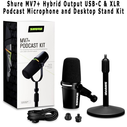 Shure mv7 kit - mv7+,