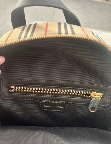 Borsa zaino burberry check - borsa,