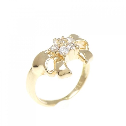 Autentico anello oro giallo - autentico,