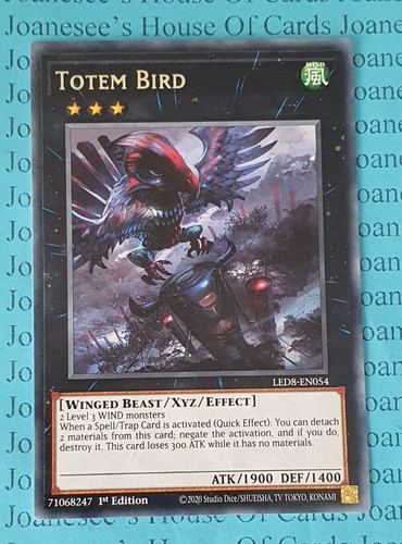 Led8 en054 totem - totem, bird