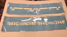 2 STENCIL PITTURA DECORAZIONE PARETI E LEGNO GRECHE DA CM 82