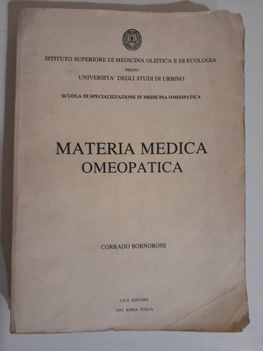 Materia medica omeopatica - medica,