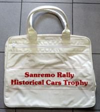 BORSONE PUBBLICITARIO GADGET - SANREMO RALLY- Historical Cars Trophy - 48X39 Cm