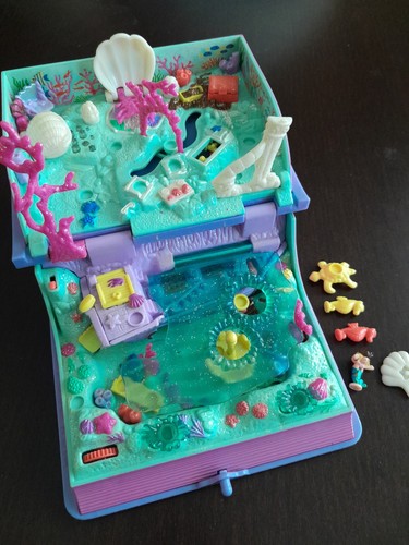 Vtg polly pocket mermaid - polly,