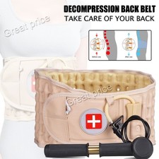 Spine Decompression Cintura Air Trazione Lombare Support Schiena Sollievo Dolore