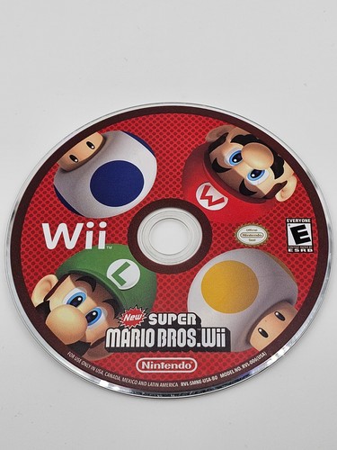 Nintendo wii new super - wii, mario