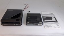 Technics Lettore CD Portatile SL-XP7 con Custodia SH-CDB7 Funziona -video!!
