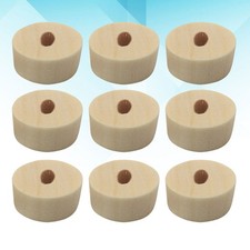 20pcs Ruote di auto Ruote in legno fai-da-te Mini ruote artigianali