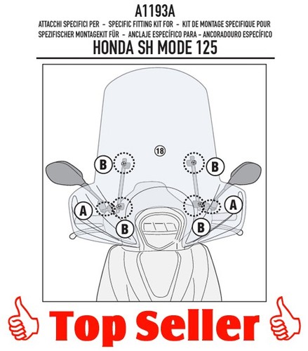 Givi a1193a kit montaggio - kit,