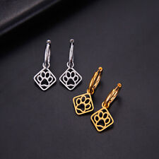 Orecchini a cerchio in acciaio