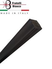 Barra PVC QUADRATA NERA  da 20 mm a 100mm