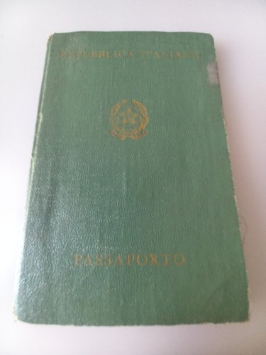 Passaporto 3 repubblica - passaporto,