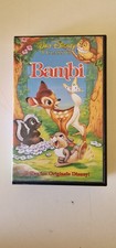 Vhs walt disney bambi - disney,