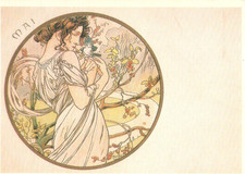 Alphonse MUCHA carte postale