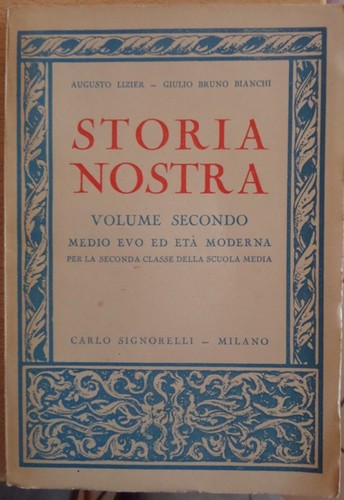 Storia nostra vol medio - nostra:, vol.
