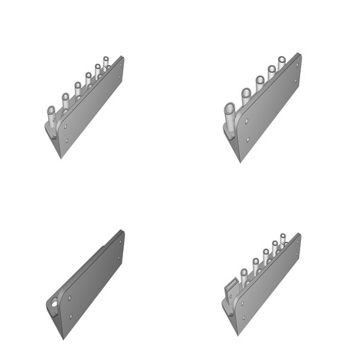 Porta cacciaviti parete con - cacciaviti, da
