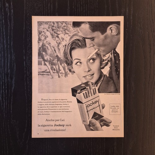 1960 jockey sigarette - sigarette,