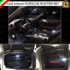 KIT LED INTERNI ABITACOLO PORSCHE BOXSTER 987 COMPLETO 6000K BIANCO CANBUS
