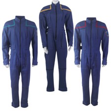 For Enterprise Duty Tute Flotta Stellare Oro Rosso Blu Strisce Cosplay Uniformi
