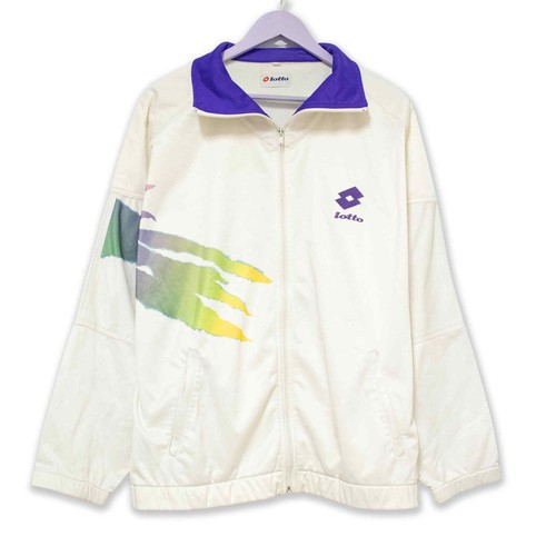 Felpa lotto vintage bianca - felpa,