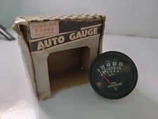 Manometro strumento indicatore pressione olio motore auto d'epoca con supporto s