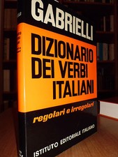 GABRIELLI Dizionario dei verbi