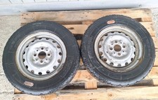 Coppia Cerchi D'epoca Fiat