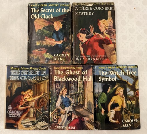 Original nancy drew books - 5,