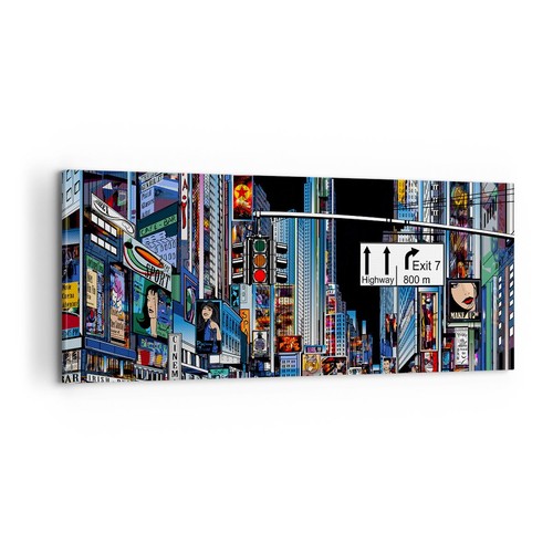 Quadro tela 100x40cm - quadro,